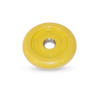 1.25 кг диск (блин) MB Barbell (желтый) 26 мм.